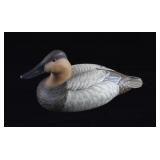 Joe Freitas Wooden Canvasback Hen Duck Decoy