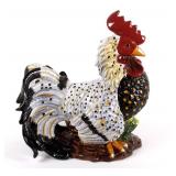 Hand Painted Ceramic Figural Rooster