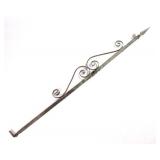 Early Cast & Wrought Iron Hanging Sign Post