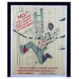 Original Anaconda Company Mining Safety Poster