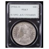 1904-O Morgan Silver Dollar PCGS MS63