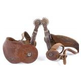 August Buermann Forged Steel Spurs 1880-1915
