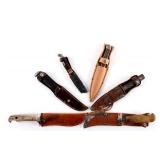 Unique Collection Of Hunting Knives