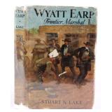 Wyatt Earp Frontier Marshal; First Edition