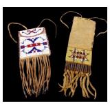 Sioux Beaded Strike-A-Lite Bag & Medicine Pouch
