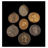 Collection of Native Indian Peace Medals