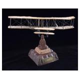Wright Brothers Airplane Model Display