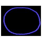 Hudson Bay Blue White Heart Trade Bead Necklace