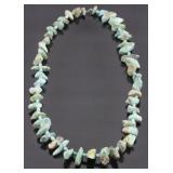Natural Cripple Creek Turquoise Nugget Necklace