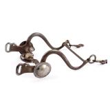 Antique Silver Mounted Equestrian Horse Bit
