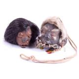 Two Shrunken Heads--Tsantsas