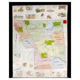 Official Indians of Montana & Wyoming Map