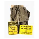 Original Montana Forest Service Canvas Backpack