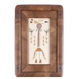Navajo Polychrome Pictorial Yei Sand Painting