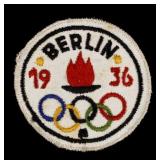 1936 Berlin Olympic Games Embroidered Fabric Patch