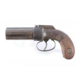 Engraved Manhattan Firearms Co .31 Cal Pepperbox