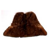 Antique Edes Fur Sleigh Blanket Circa 1915