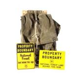 Original Montana Forest Service Canvas Backpack