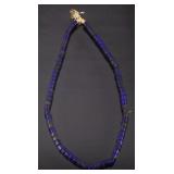 N. West Native Russian Glass Trade Bead Necklace