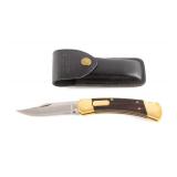 Buck 110 Custom Switchblade Knife w/ Scabbard