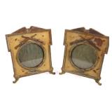 1917 WWI Cast Iron Springfield 1903 Picture Frames