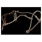 Antique Rawhide Montana Cowboy Bosal & Headstall