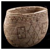 Northwest Coast Geometric Motif Basket