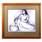 Native American Navajo, R.C. Gorman Print