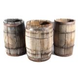 Montana Antique Wooden Liquor Ageing Barrels