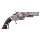 Smith & Wesson No.1 Factory Silver Plate Revolver
