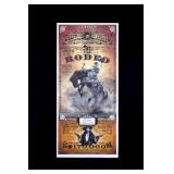 Deadwood South Dakota Rodeo Poster Bob Coronato