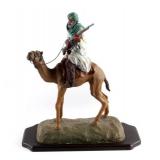 Original G.C. Wentworth "Arab on Camel" Sculpture