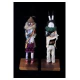 Hopi Indian Cottonwood Kachina Dolls 1950