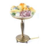 Pairpoint Puffy Fruit Table Lamp