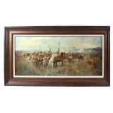 Charlie Russell G-Clay on Canvas Circa 1912