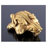 Tairona Gold Effigy Pendant 200-1600 CE