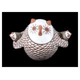 Zuni Polychrome Pottery Owl Figure Effigy c. 1900-