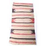Early Navajo Chinle Hand Woven Wool Runner Rug