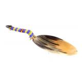 Sioux Indian Beaded Horn Spoon