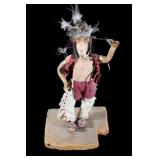 Shoshone Beaded Hide Doll circa 1920