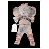 Rare Mayan Pottery Human Effigy Figure c. 500 A.D.