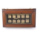 Edwardian Servants Bell Box Indicators