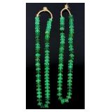 "Anna Green" Vaseline Trade Beads