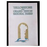 Yellowstone & Teton Park Union Pacific R.R. Advert