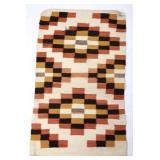 Navajo Native American Crystal Pattern Rug