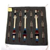 Navajo Native American Crowpoint Rug Weavers