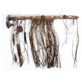 Plains Indian Antler Tipped Tobacco Pipe