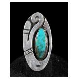 Navajo Turquoise and Sterling Silver Ring