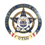 Utah Fraternal Order of Police 20 Years Badge