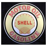 Shell Motor Oil Gasoline Advertising Sign